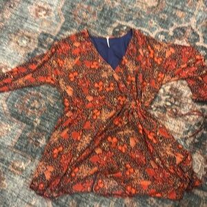 Free people mini oversized dress